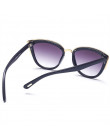 NYWOOH Cat Eye okulary przeciwsłoneczne damskie luksusowa marka projektant Vintage gradientu okulary Retro okulary przeciwsłonec