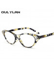 Oulylan Cat Eye okulary do czytania kobiety diament okulary do czytania z dioptrii 1.0 1.5 2.0 2.5 3.0 3.5 4.0 dla mężczyzn kobi