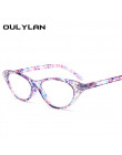 Oulylan Cat Eye okulary do czytania kobiety diament okulary do czytania z dioptrii 1.0 1.5 2.0 2.5 3.0 3.5 4.0 dla mężczyzn kobi