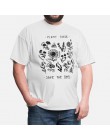 Roślin tych Harajuku Tshirt kobiet na co dzień zapisać pszczoły koszulka bawełniana Wildflower koszulki z nadrukami kobieta Unis