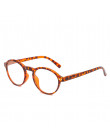 Zilead Retro okrągłe okulary z pełną ramką do czytania kobiet i mężczyzn Clear Lens do czytania z dioptrii ramki okularów krótko