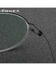 FONEX Screwless Eyewear Prescription Eyeglasses Frame Women Round Myopia Optical Denmark Korean Glasses Frame Men Titanium 98607