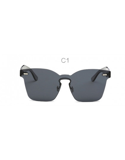 Hot moda marka projektant okulary przeciwsłoneczne damskie lato bez oprawek plac odcienie okulary przeciwsłoneczne okulary sunsh