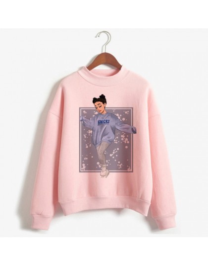 Ariana Grande bluza bez łez z lewej do płakać bluza z kapturem kobiety Cartoon drukuj Harajuku bóg jest kobieta bluzy swetry cie