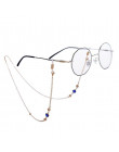 Nowy prawdziwe kobiety geometryczne okulary przeciwsłoneczne przewód plastry wysokiej jakości mody metalowe oko łańcuch okulary 