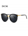 DCM okrągłe okulary przeciwsłoneczne w stylu Vintage kobiety mężczyźni moda lustrzane okulary przeciwłoneczne kobiet odcienie Re