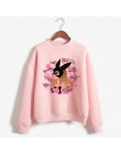 Ariana Grande bluza bez łez z lewej do płakać bluza z kapturem kobiety Cartoon drukuj Harajuku bóg jest kobieta bluzy swetry cie