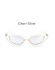 Sexy Cat eye okulary odcień dla kobiet moda marka kobieta w stylu vintage retro trójkątne cateye okulary óculos feminino okulary