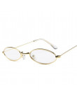 W stylu Vintage owalne małe okulary mężczyźni kobiety projektant Skinny metalowa rama różowy kot oko okulary przeciwsłoneczne cz