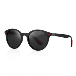 UV400 spolaryzowane okulary mężczyźni odcienie kierowcy męskie w stylu Vintage okulary przeciwsłoneczne dla kobiet okrągłe okula