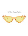 2018 nowe małe okulary przeciwsłoneczne kobiety w stylu Vintage Cateye okulary rama odcień Sexy błyszczące obiektyw Cat eye okul