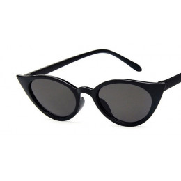 Fajne osobowość ulicy moda w stylu Vintage Cat Eye okulary przeciwsłoneczne damskie marka projektant śliczne sexy okulary przeci