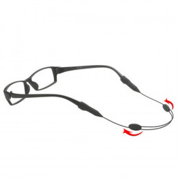 Okulary Anti Slip lina okulary regulowany uchwyt ciąg liny łańcuchy pasek na szyję sznur liny zespół antypoślizgowe oczu nosić p