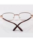Mężczyźni kobiety zapakowane okulary do czytania szklane soczewki Presbyopia rama ze stopu Unisex okulary + 0.5 + 0.75 + 1.25 + 