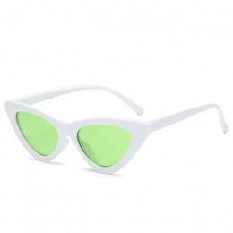 Sowa miasto w stylu Vintage kobiety okulary Cat eye okulary marka projektant Retro okulary kobieta óculos de sol UV400 okulary p