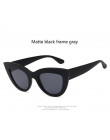 OHMIDA Retro z tworzywa sztucznego Cat Eye okulary przeciwsłoneczne kobieta 2018 nowe mody marki w stylu Vintage panie okulary p