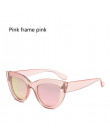 OHMIDA Retro z tworzywa sztucznego Cat Eye okulary przeciwsłoneczne kobieta 2018 nowe mody marki w stylu Vintage panie okulary p