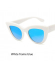 OHMIDA Retro z tworzywa sztucznego Cat Eye okulary przeciwsłoneczne kobieta 2018 nowe mody marki w stylu Vintage panie okulary p