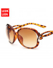 LeonLion 2019 motyl lustro stóp okulary przeciwsłoneczne damskie z tworzywa sztucznego owalne okulary przeciwsłoneczne luksusowy