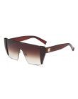 HBK plac luksusowe okulary przeciwsłoneczne marka projektant panie ponadgabarytowych odcienie okulary przeciwsłoneczne damskie z
