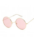Małe okrągłe okulary przeciwsłoneczne kobiety znane marki projektant Vintage okulary przeciwsłoneczne damskie Retro osobowości m