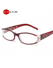 UVLAIK owalne kocie oko okulary do czytania okulary kobiety Retro imitacja diamentowe okulary do czytnika + 1.0 + 1.5 + 2.0 + 2.