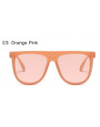 CCSPACE panie ponadgabarytowych kwadratowe okulary przeciwsłoneczne kobiety nowy duży rama marka projektant okulary nit różowy ó