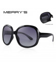MERRYS projekt kobiety Retro spolaryzowane okulary pani jazdy przeciwsłoneczne 100% ochrona przed promieniowaniem UV S6036