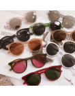Nowy OKULARY W STYLU RETRO trend okrągły rama kobiet okulary przeciwsłoneczne UV
