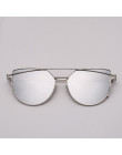 RBROVO 2019 marka projektant Cateye okulary kobiety w stylu Vintage metalowe okulary dla kobiet lustro Retro luneta De Soleil Fe