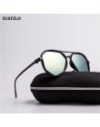 DJXFZLO mody gogle mała ramka wielokąta ramki do okularów i okularów słonecznych męskie marka projektant Vintage okulary sześcio