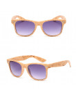 RBRARE 2019 luksusowe okulary przeciwsłoneczne damskie imitacja drewna okulary bambusa ziarna klasyczny w stylu Vintage na zewną