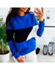 ISHOWTIENDA kobiety bluzy z kapturem zimowe ubrania na co dzień kolor bloku z długim rękawem swetry bluza bluzka bluzki sudadera