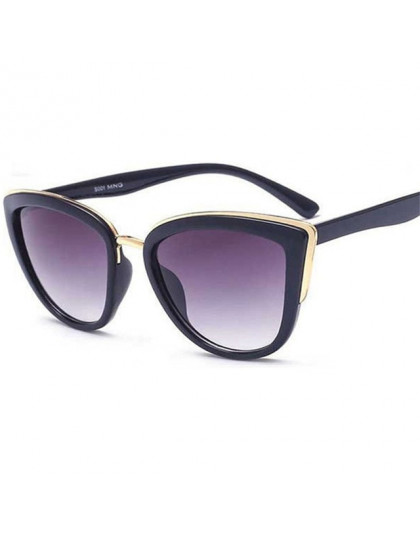 LeonLion 2019 Cateye mody okulary kobiety w stylu Vintage metalowe okulary dla kobiet lustro Retro zakupy óculos De Sol Feminino