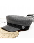 2018 Trend czapki zimowe dla kobiet francuski styl wełny piekarza chłopiec kapelusz kobiece fajne czapka z daszkiem czapka z das