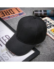 Snapback czapki dla mężczyzn czarny Adult Unisex Casual solidna regulowana czapka z daszkiem czapki z daszkiem czapka z daszkiem