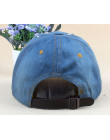Nowy Denim Hip Hop czapki moda rozrywka kobieta czapka z kropli wody dżetów Vintage Jean bawełna czapki z daszkiem dla mężczyzn 