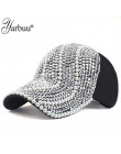 [YARBUU] nowa marka czapki z daszkiem dla kobiet rhinestone kapelusz pani dziewczyna cap czarny kolor czapka typu snapback czapk