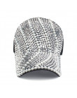 [YARBUU] nowa marka czapki z daszkiem dla kobiet rhinestone kapelusz pani dziewczyna cap czarny kolor czapka typu snapback czapk