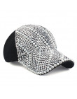 [YARBUU] nowa marka czapki z daszkiem dla kobiet rhinestone kapelusz pani dziewczyna cap czarny kolor czapka typu snapback czapk
