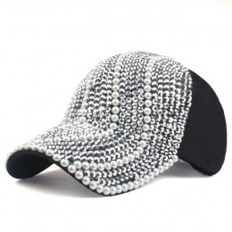 [YARBUU] nowa marka czapki z daszkiem dla kobiet rhinestone kapelusz pani dziewczyna cap czarny kolor czapka typu snapback czapk