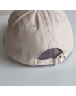 Kobiet czapki cały mecz regulowany na co dzień uśmiech haft słońce cieniowanie czapki z daszkiem damskie codzienne Chic koreańsk