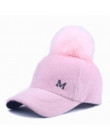 [YARBUU] nowy marka baza nasadka kulkowa s 2017 czapka zimowa dla kobiet pompon ze sztucznego futra nasadka kulkowa regulowany d