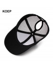 KOEP 2019 moda kucyk czapka z daszkiem Snapback Messy Bun czapki dla kobiet kobiece lato Mesh Trucker kapelusz dziewczyna Hip Ho