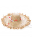 Jyouou koronki pasek słomkowy kapelusz łuk szeroki trawy kobiet kapelusz na lato plaża daszek na świeżym powietrzu wakacje na pl