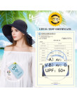 FANCET kobiet lato plaża kapelusze przeciwsłoneczne UPF50 + UV bawełna kucyk składany ciąg Chin Cord szerokie rondo podróży kape