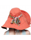 [SUOGRY] 2017 moda kompozycja z kwiatów składany rondem kapelusz słońce kapelusze letnie dla kobiet ochrona UV darmowa wysyłka