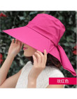 BINGYUANHAOXUAN 2018 nowy marka kobiety kapelusz słońce kapelusz na lato składane ochrony przeciwsłonecznej anty-uv duże letnie 