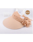 Nowy kapelusze przeciwsłoneczne dla kobiet moda pani lato czapka z daszkiem kobiet czapka plażowa zapobiegania promieniowania ul