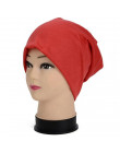 2019 wiosna jesień czapka Turban na co dzień Unisex czapka w stylu Hip-hop Turban jednolity kolor czapka dzianinowa kapelusze dl